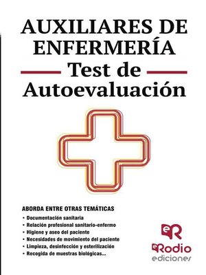 cover image of Auxiliares de Enfermería. Test de Autoevaluación